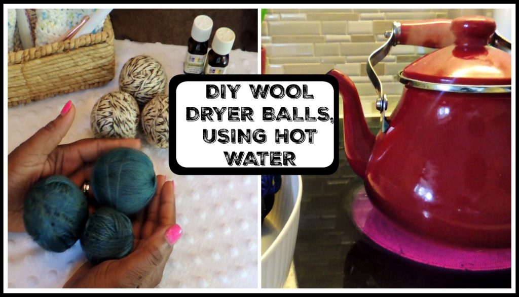 Make wool dryer balls