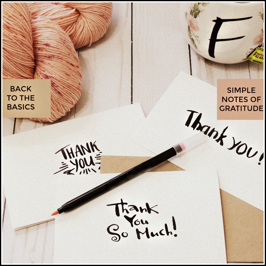 Handwritten Thank You Cards Thank You Notes With Envelopes