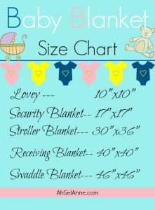 Baby Blanket Sizes