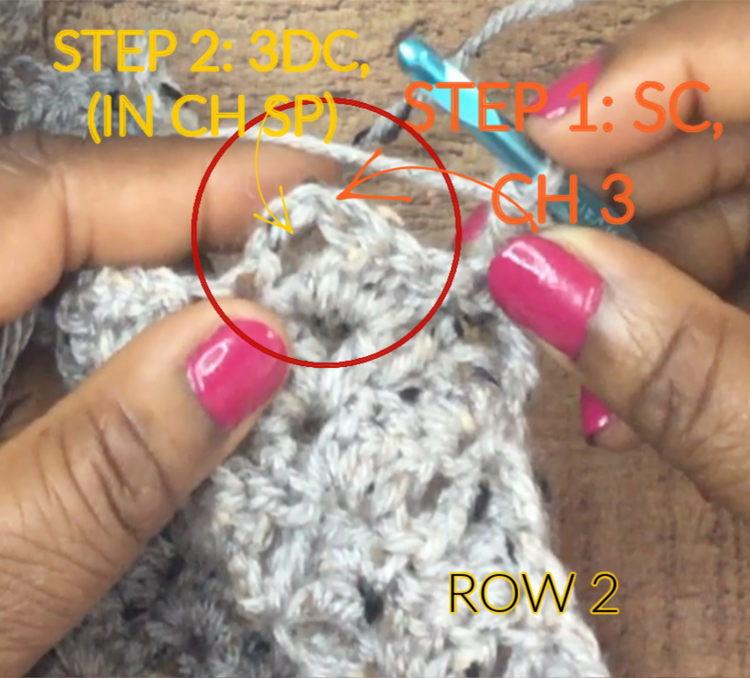 Tulip Stitch How To Crochet Ahsel Anne