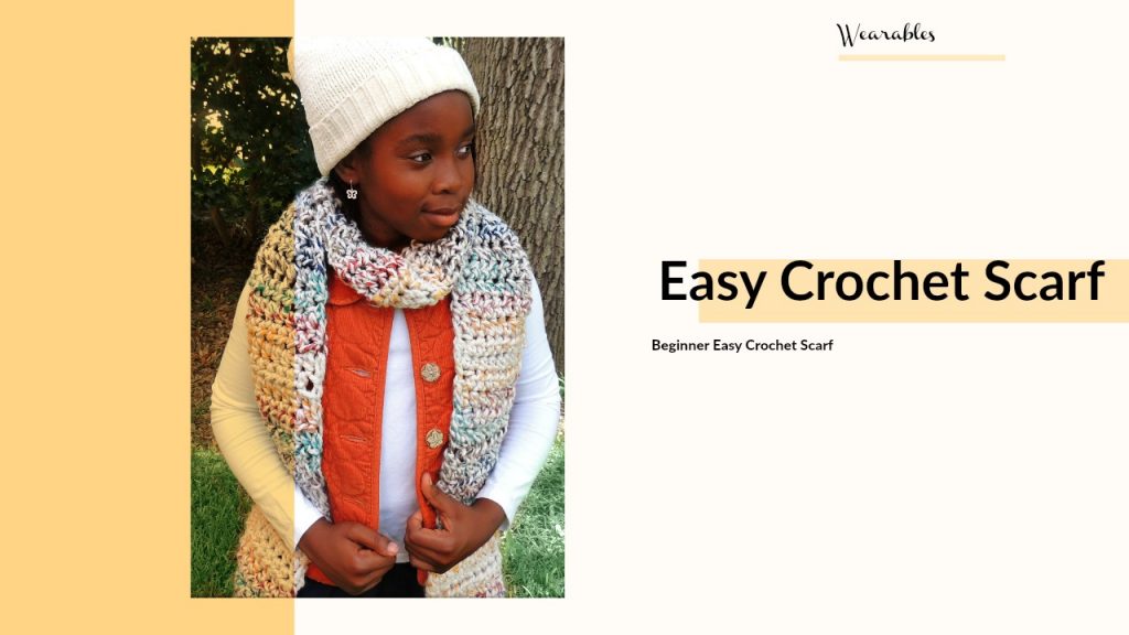 Easy Crochet Scarf