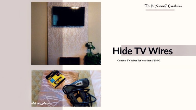Hide TV Wires