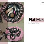 Flat Crochet Makeup Bag