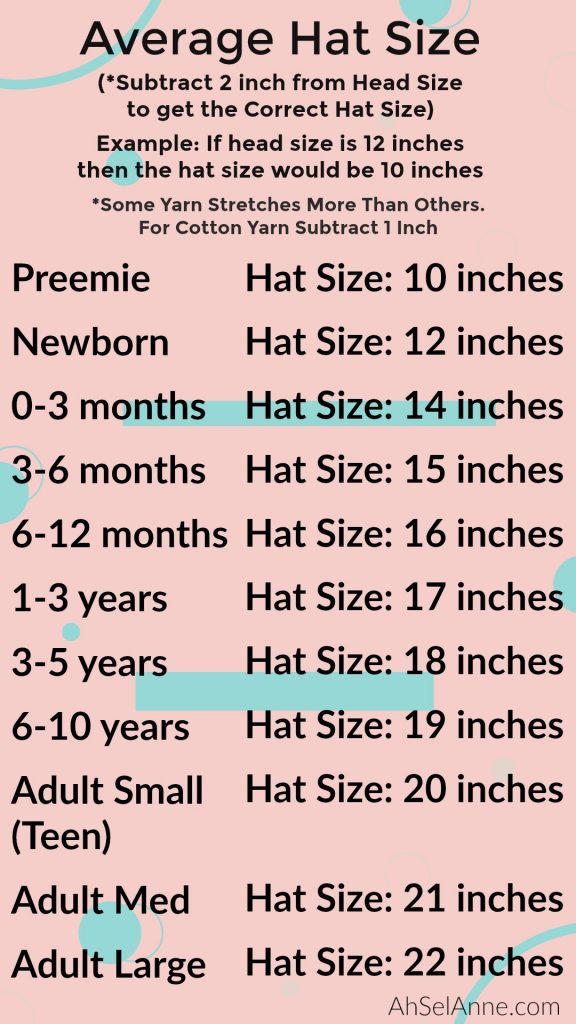 Adams Hat Size Chart