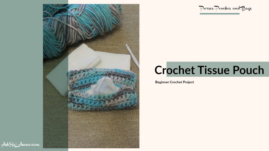 Crochet Tissue Pouch