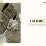 crochet slipper