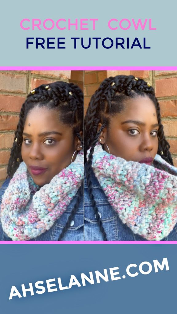 Lemon Peel Crochet Cowl