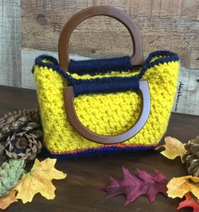 CATCH THE FALL PURSE - CROCHET PURSE- Ahsel Anne