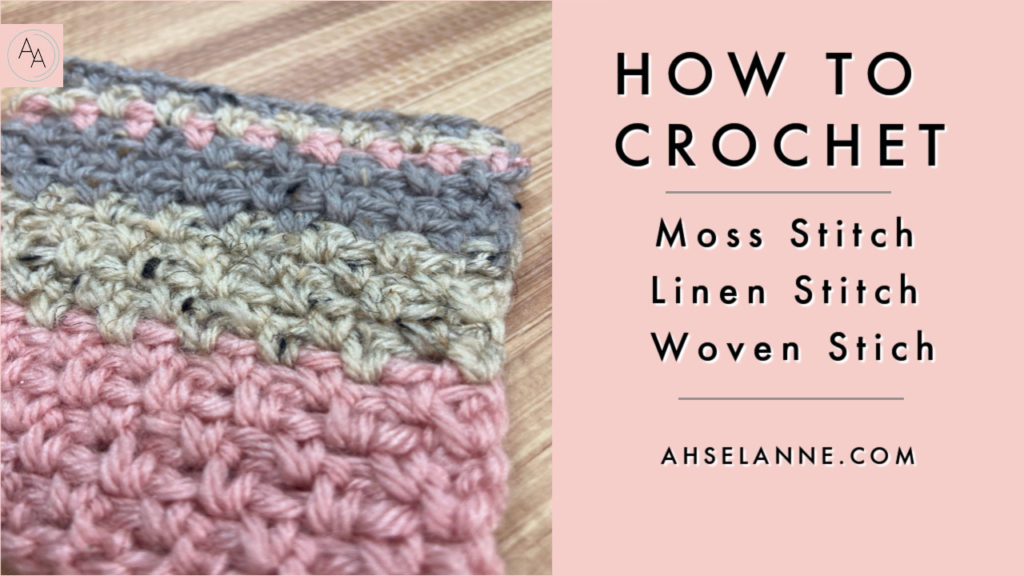 Moss Stitch | How To Crochet