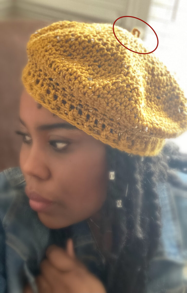 Easy Crochet Beret Sunburst How to Crochet Ahsel Anne