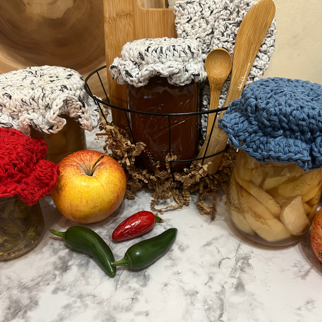 Mason Jar Crochet Covers Ahsel Anne
